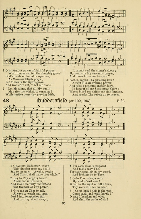Hymns and Songs: for Mission Services and Conventions, with tunes (Enlarged ed.) page 35