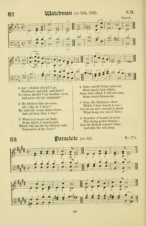 Hymns and Songs: for Mission Services and Conventions, with tunes (Enlarged ed.) page 60