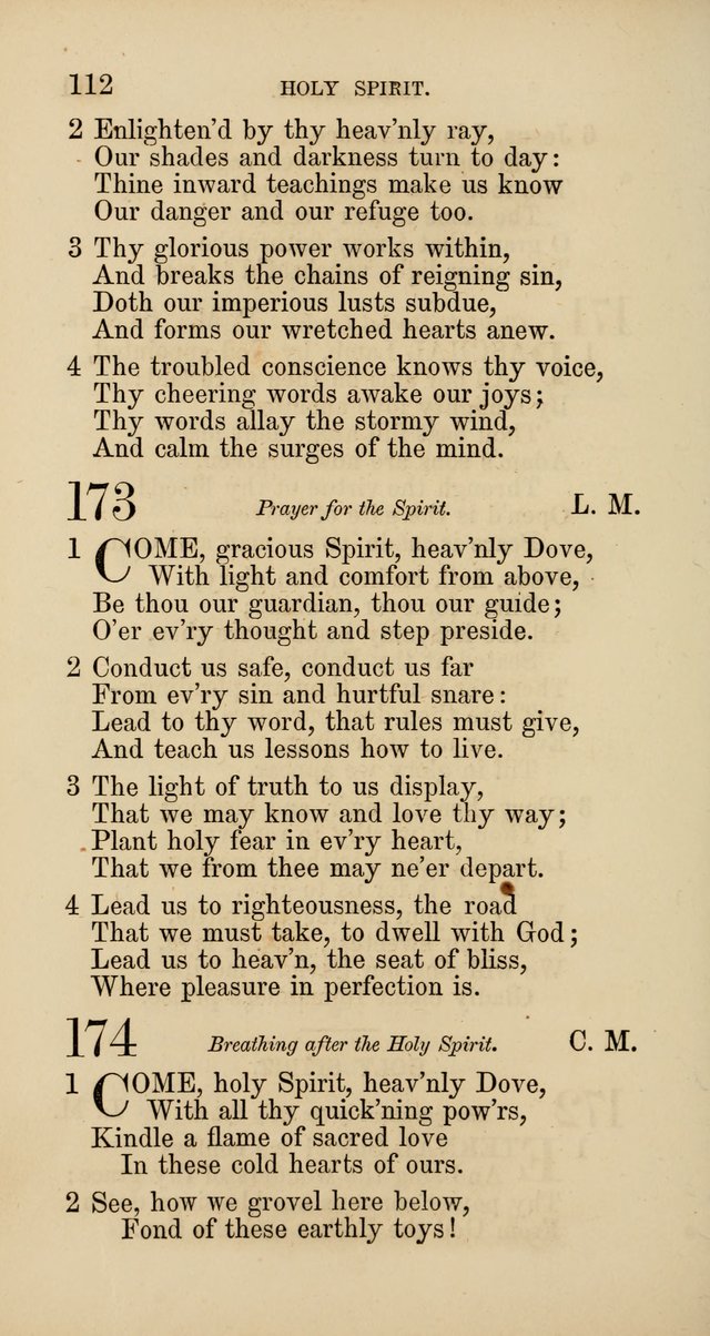 Hymns: selected and original, for public and  private worship (4th ed. 3rd rev. ed.) page 118