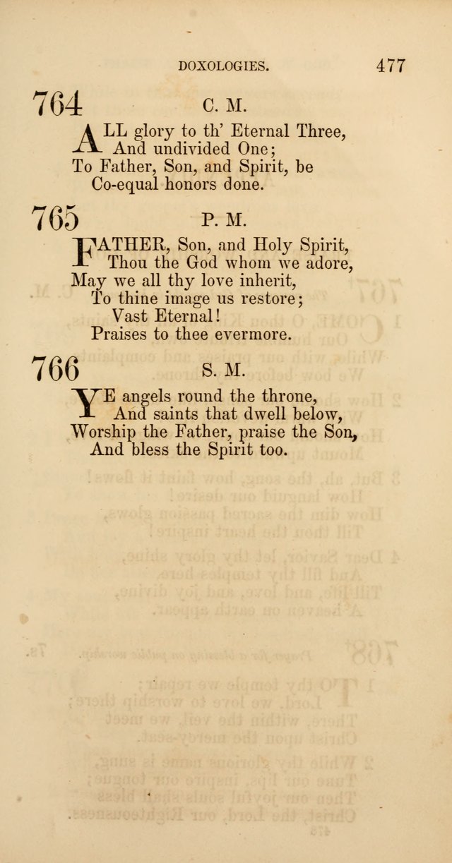 Hymns: selected and original, for public and  private worship (4th ed. 3rd rev. ed.) page 503