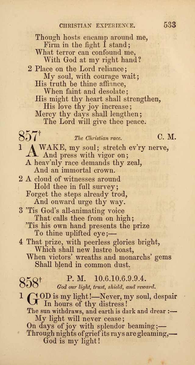 Hymns: selected and original, for public and  private worship (4th ed. 3rd rev. ed.) page 561