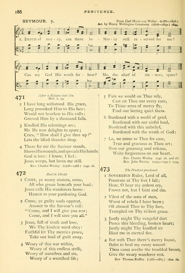 Hymns and Songs of Praise for Public and Social Worship page 188