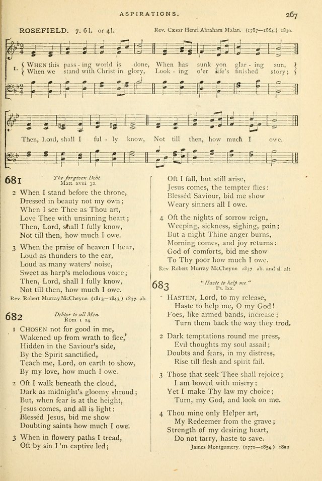 Hymns and Songs of Praise for Public and Social Worship page 271