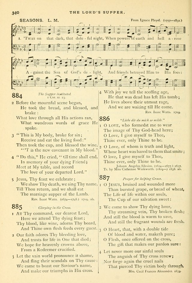 Hymns and Songs of Praise for Public and Social Worship page 346