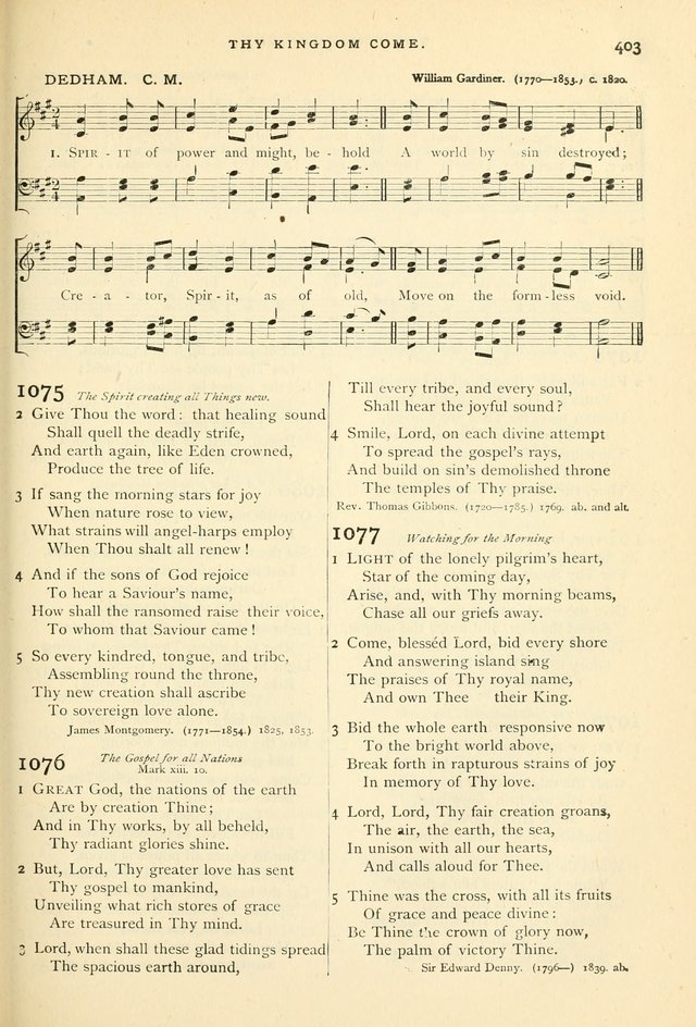 Hymns and Songs of Praise for Public and Social Worship page 411