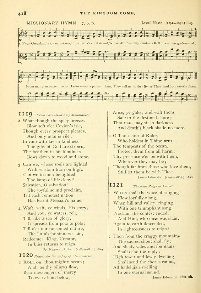 Hymns and Songs of Praise for Public and Social Worship page 426