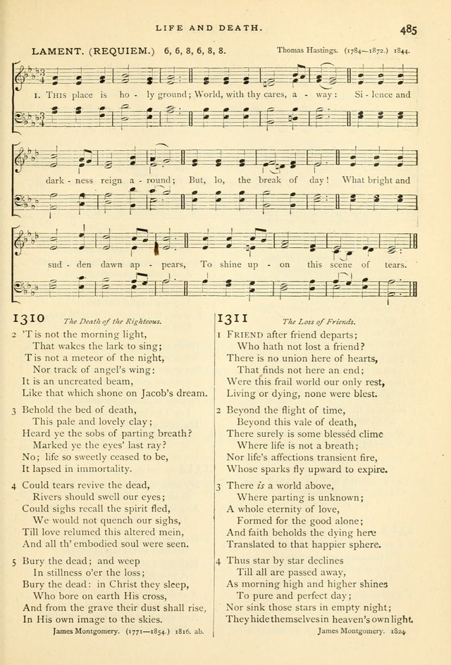 Hymns and Songs of Praise for Public and Social Worship page 493