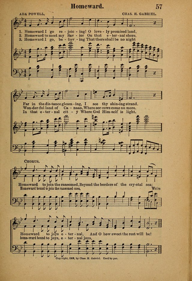 Hymns and Spiritual Songs page 57
