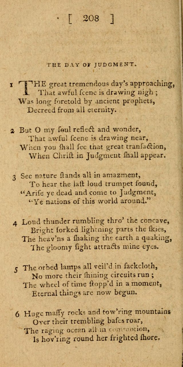 Hymns and Spiritual Songs for the use of Christians page 215
