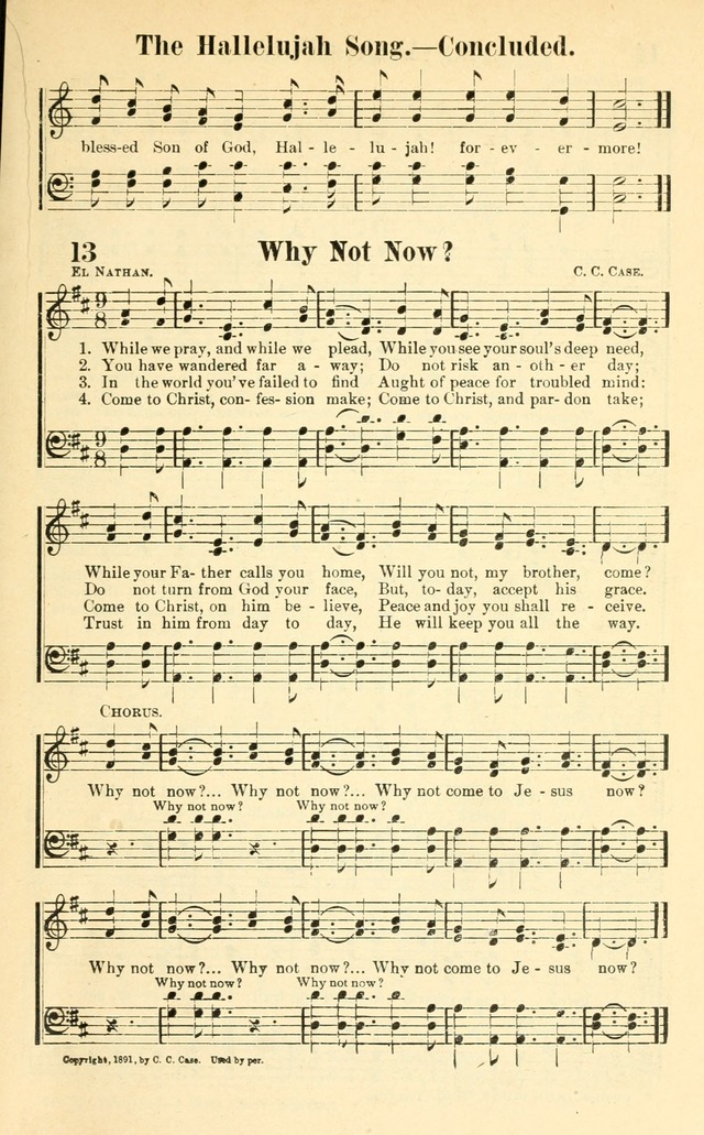 Hymns and Spiritual Songs Number Two: compiled especially for the evangelistic service, Sunday school and young people