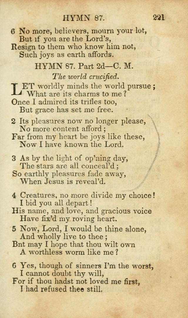 Hymns and Spiritual Songs, Original and Selected, for the Use of Christians. (8th ed.) page 226