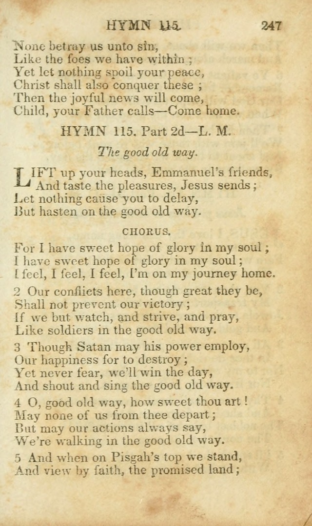 Hymns and Spiritual Songs, Original and Selected, for the Use of Christians. (8th ed.) page 252