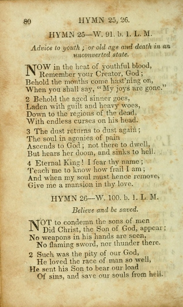 Hymns and Spiritual Songs, Original and Selected, for the Use of Christians. (8th ed.) page 81