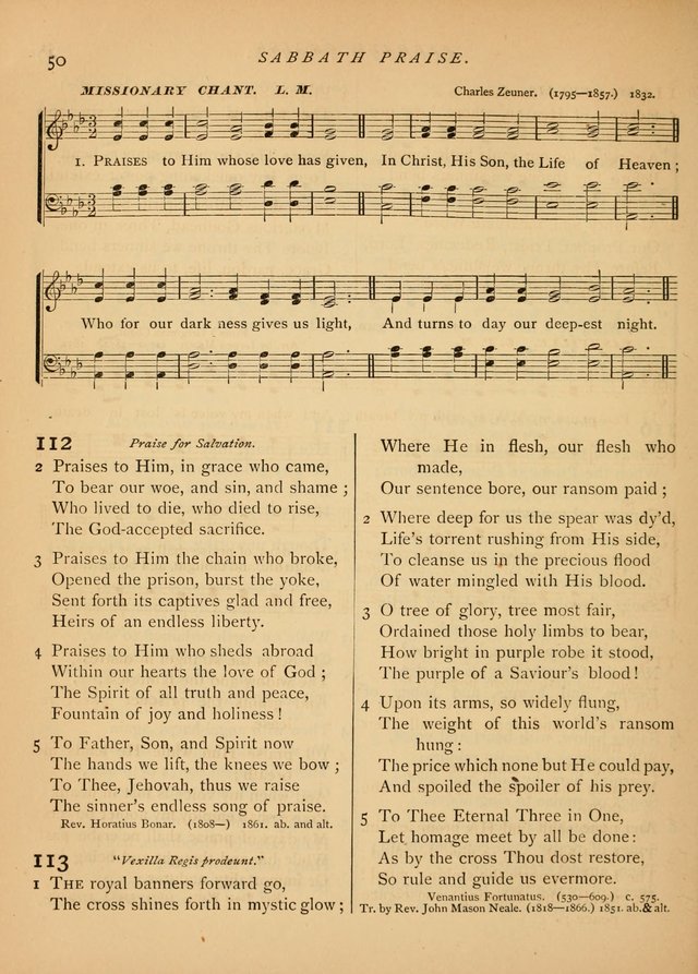 Hymns and Songs for Social and Sabbath Worship page 53
