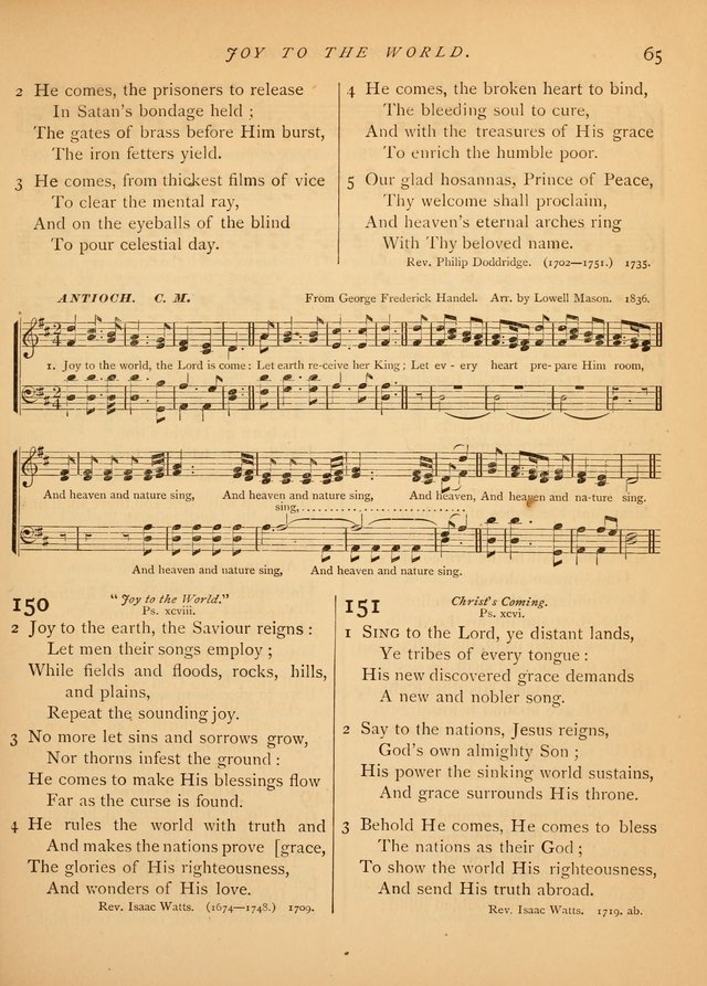 Hymns and Songs for Social and Sabbath Worship page 68