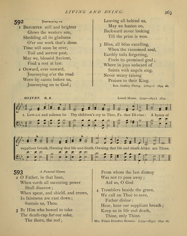 Hymns and Songs for Social and Sabbath Worship. (Rev. ed.) page 263