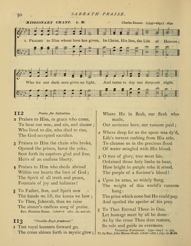 Hymns and Songs for Social and Sabbath Worship. (Rev. ed.) page 50