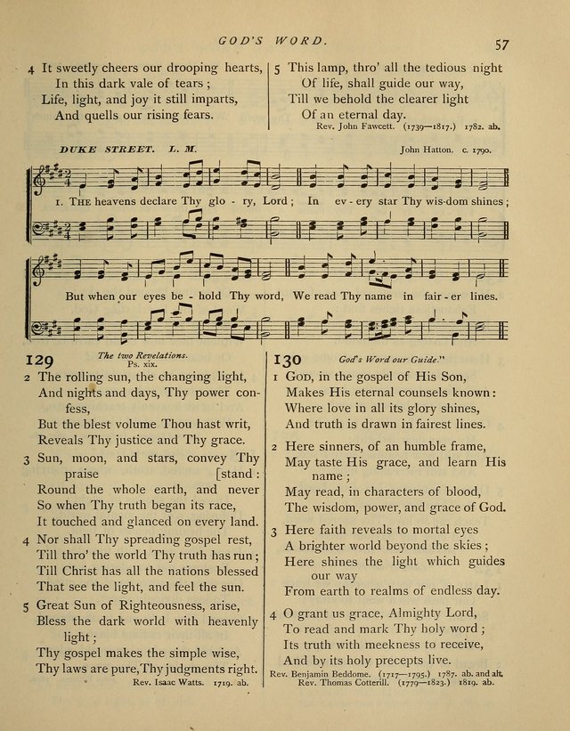 Hymns and Songs for Social and Sabbath Worship. (Rev. ed.) page 57