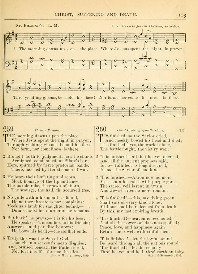 Hymns for the Sanctuary and Social Worship: with tunes page 105