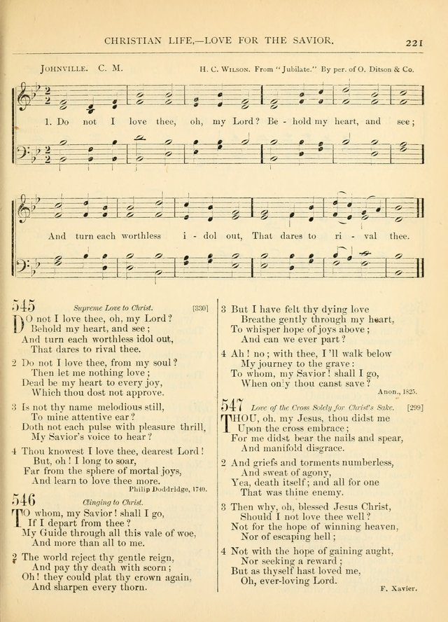 Hymns for the Sanctuary and Social Worship: with tunes page 221