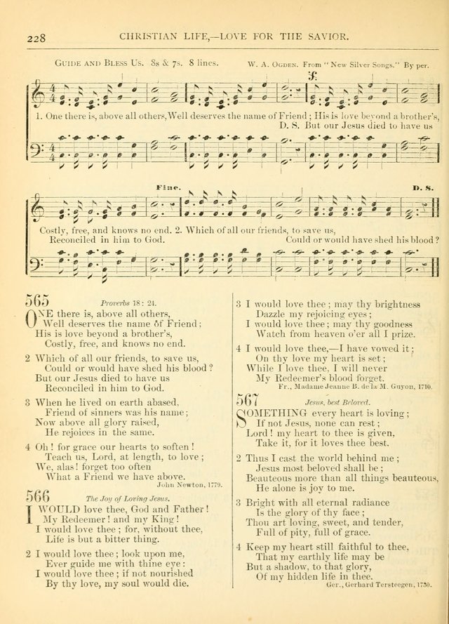 Hymns for the Sanctuary and Social Worship: with tunes page 228