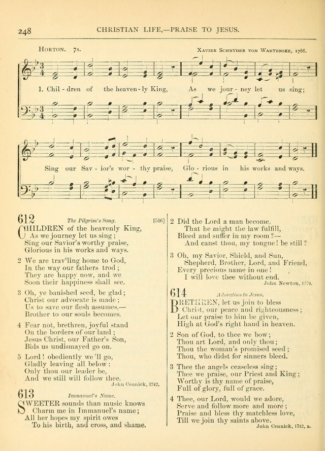 Hymns for the Sanctuary and Social Worship: with tunes page 248