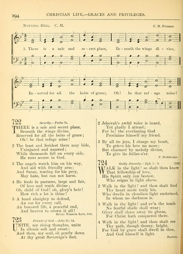 Hymns for the Sanctuary and Social Worship: with tunes page 296