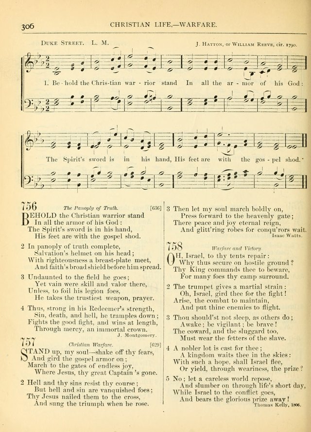 Hymns for the Sanctuary and Social Worship: with tunes page 310