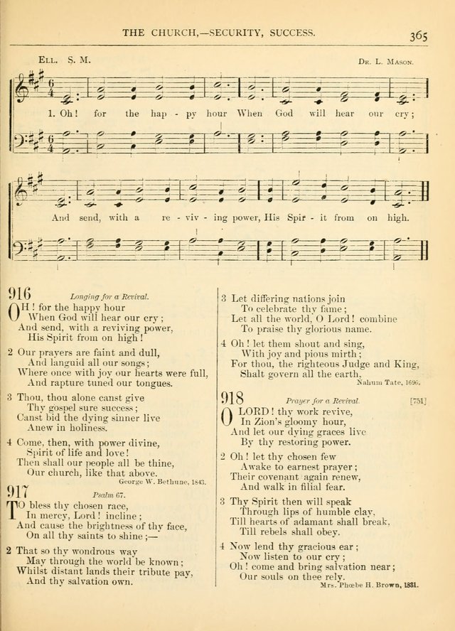 Hymns for the Sanctuary and Social Worship: with tunes page 369