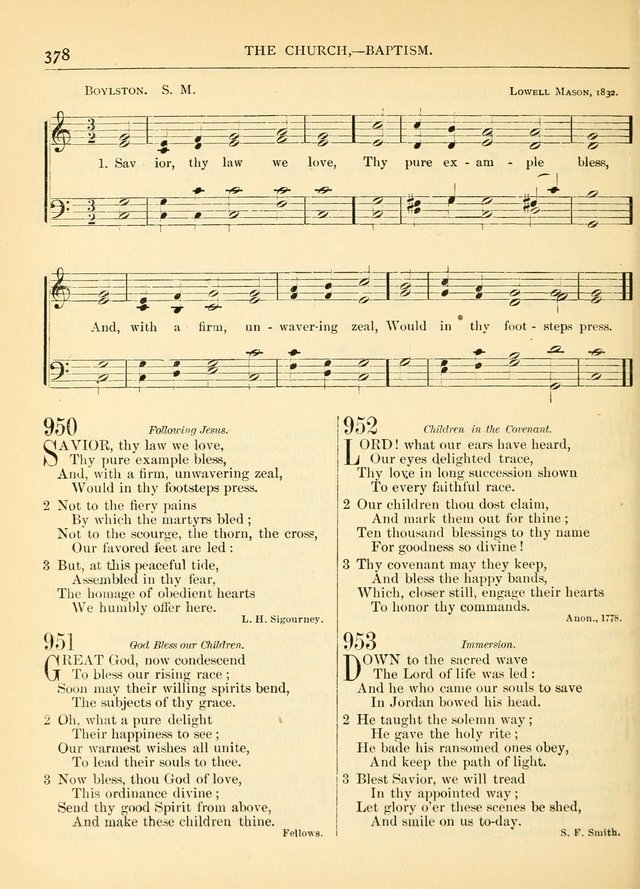 Hymns for the Sanctuary and Social Worship: with tunes page 382