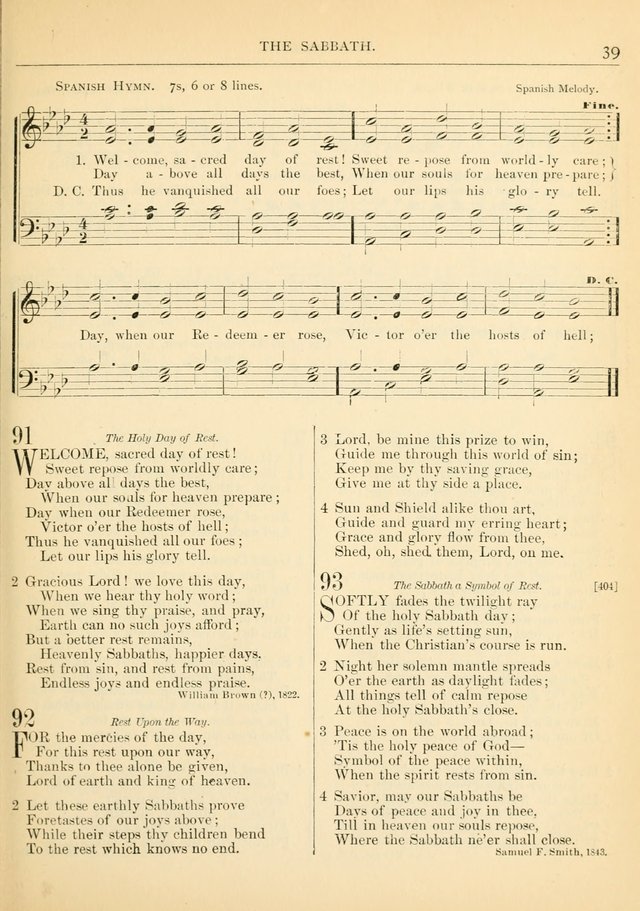 Hymns for the Sanctuary and Social Worship: with tunes page 41