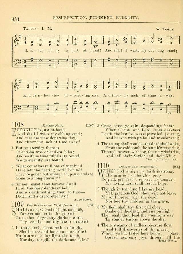 Hymns for the Sanctuary and Social Worship: with tunes page 438