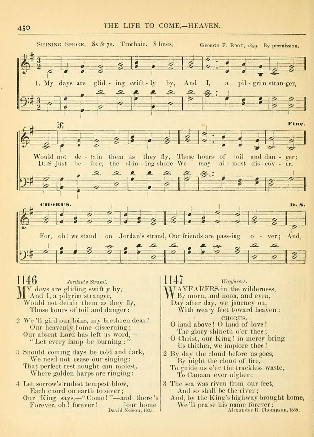 Hymns for the Sanctuary and Social Worship: with tunes page 454