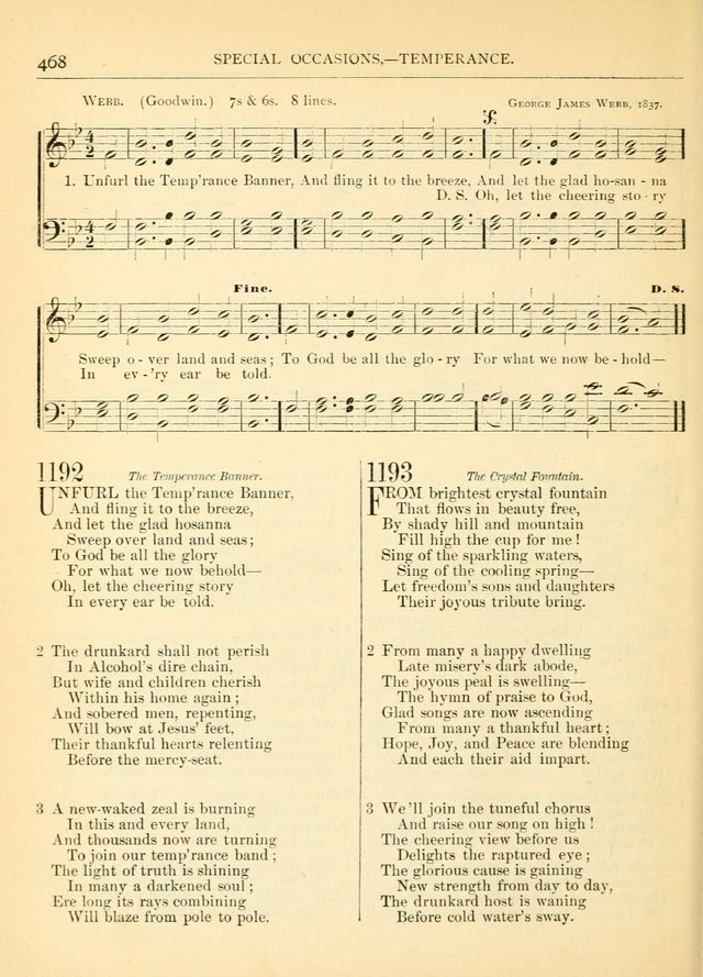 Hymns for the Sanctuary and Social Worship: with tunes page 472