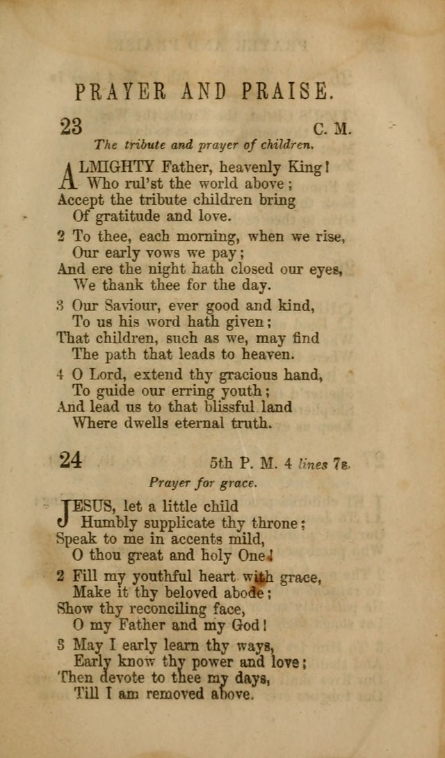 Hymns for Sunday Schools, Youth, and Children page 19