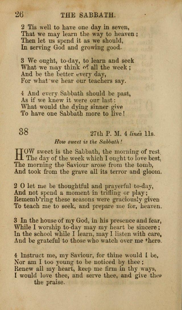 Hymns for Sunday Schools, Youth, and Children page 26