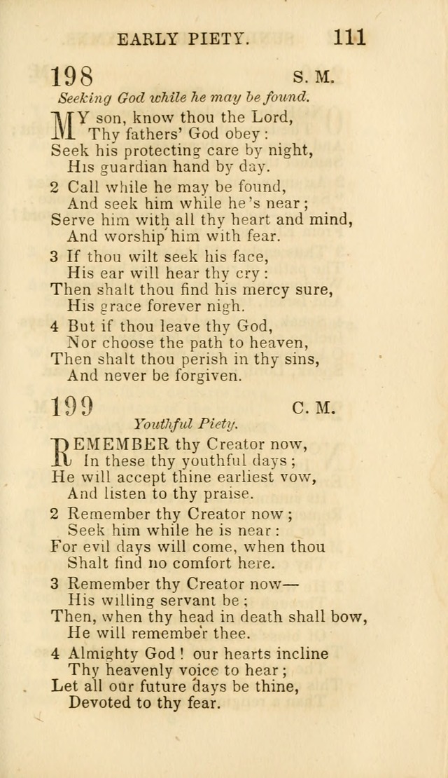 Hymns for Sunday Schools, Youth and Children page 113