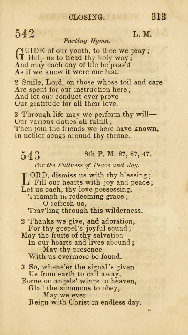 Hymns for Sunday Schools, Youth and Children page 319