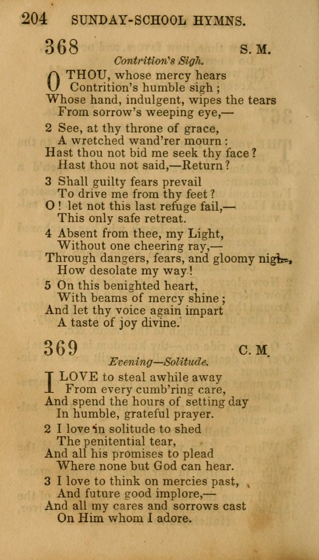 Hymns for Sunday Schools, Youth, and Children page 210