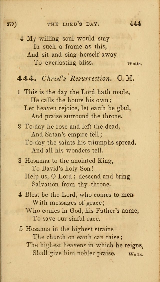 Hymns for Social Worship: selected from Watts, Doddridge, Newton, Cowper, Steele and others page 379