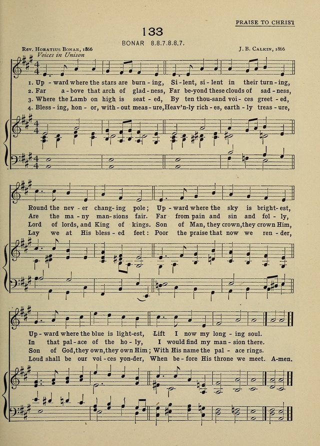Hymns and Tunes for Schools page 133