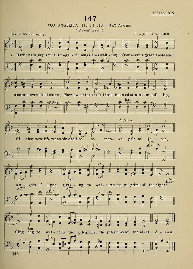Hymns and Tunes for Schools page 145
