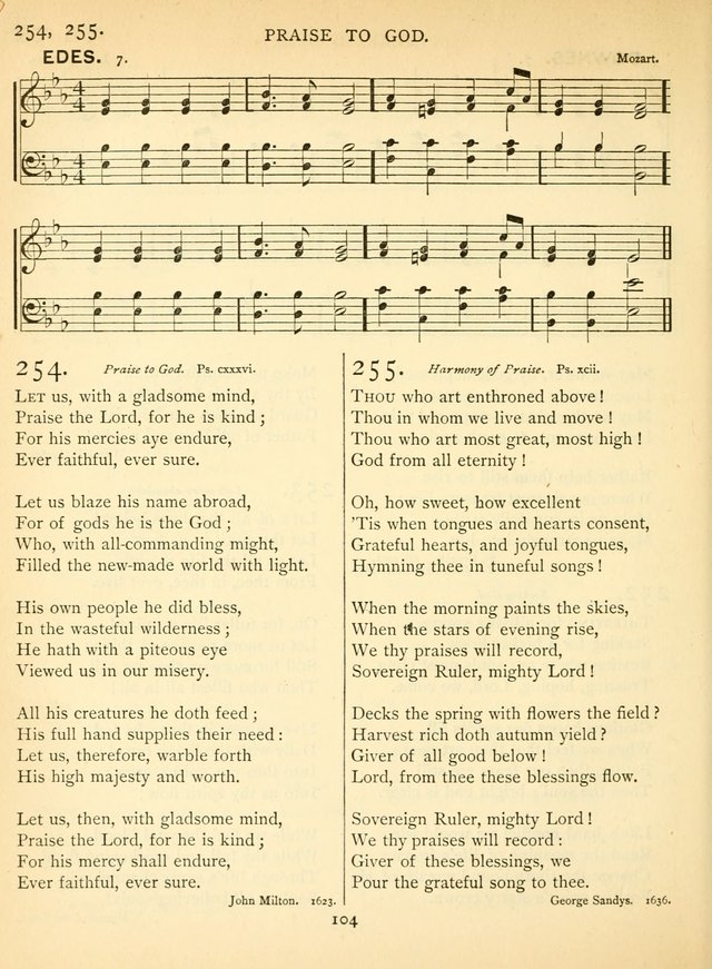 Hymn and Tune Book for the Church and the Home. (Rev. ed.) page 105