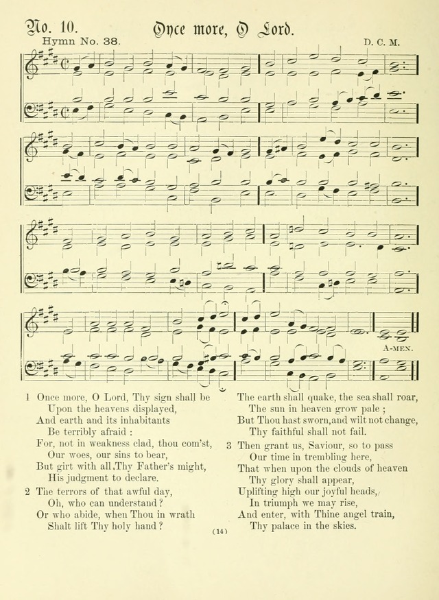Hymn Tunes: being further contributions to the hymnody of the church page 14