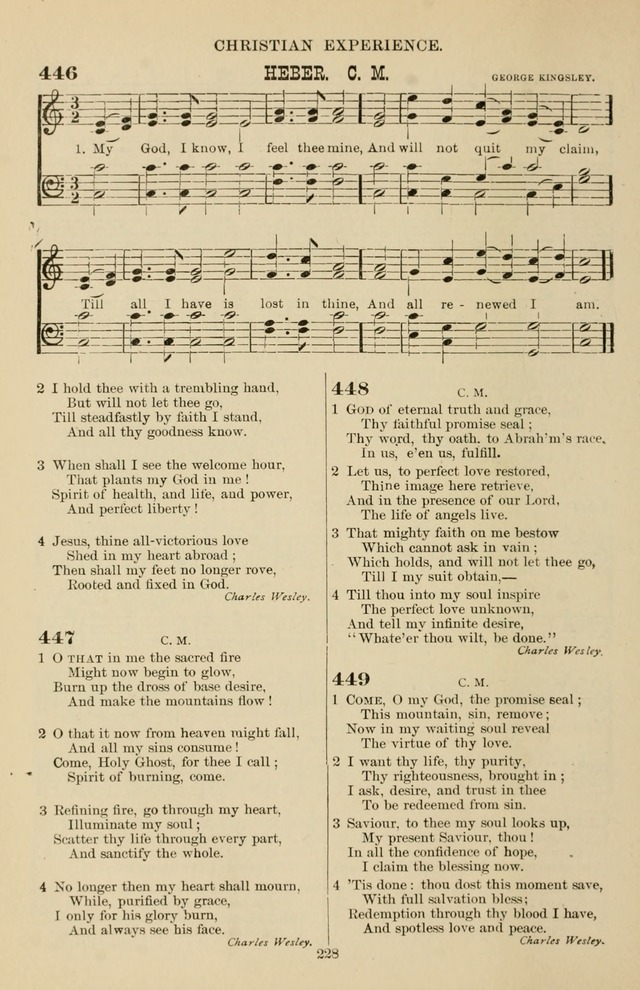 Hymn and Tune Book of the Methodist Episcopal Church, South (Round Note Ed.) page 228