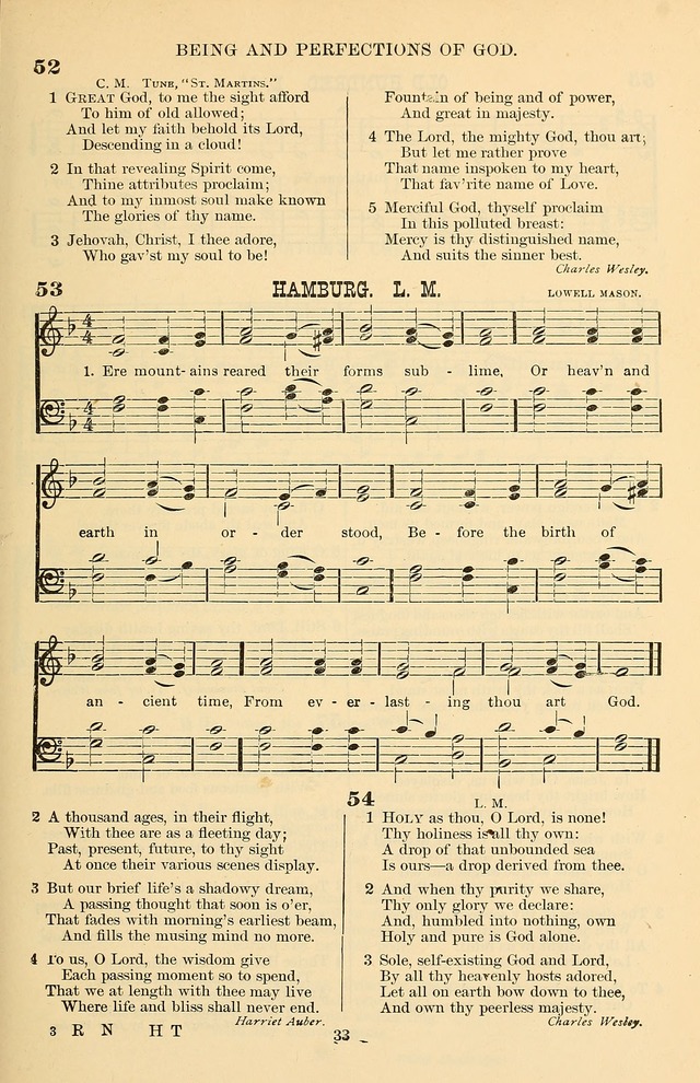 Hymn and Tune Book of the Methodist Episcopal Church, South (Round Note Ed.) page 33