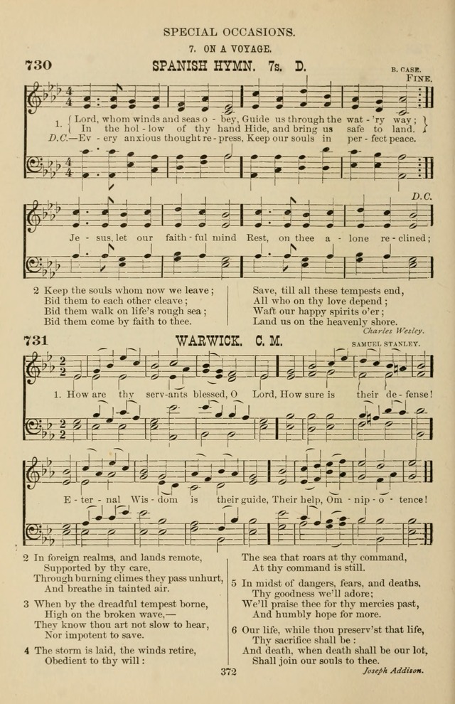 Hymn and Tune Book of the Methodist Episcopal Church, South (Round Note Ed.) page 372