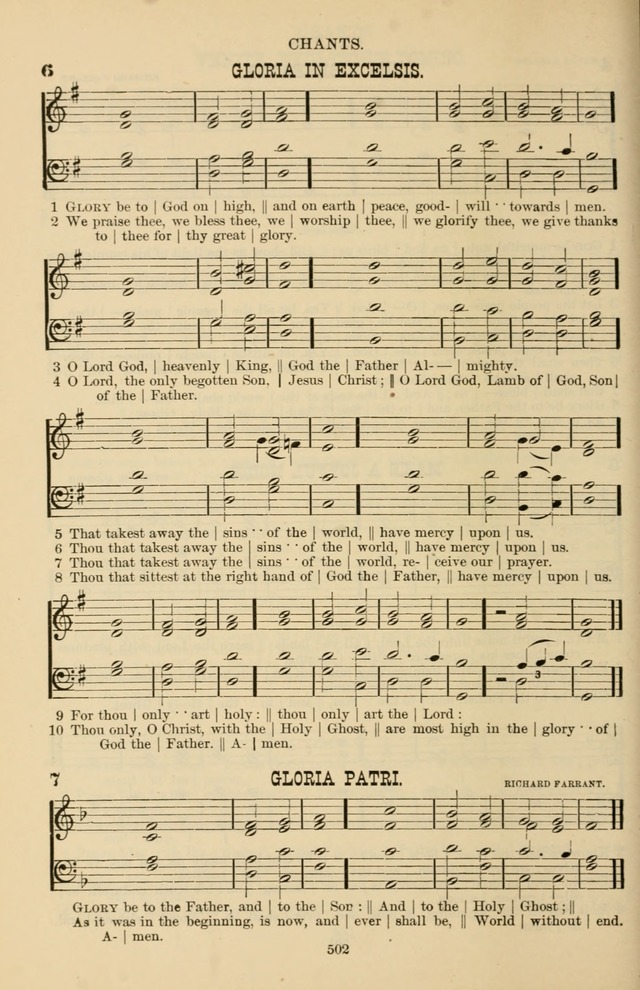 Hymn and Tune Book of the Methodist Episcopal Church, South (Round Note Ed.) page 502