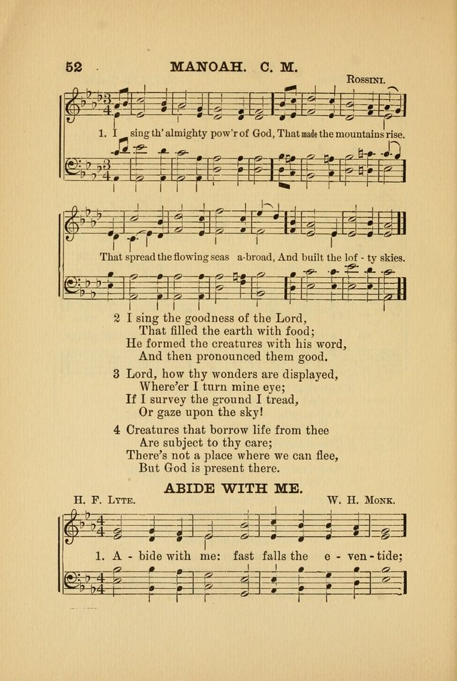 Hymn and Tune Book: for Schools and Colleges page 52