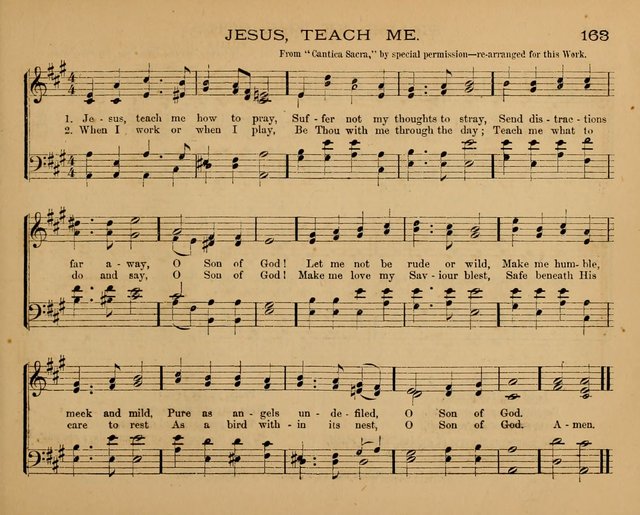 The Hymnary with Tunes: a collection of music for Sunday schools page 163